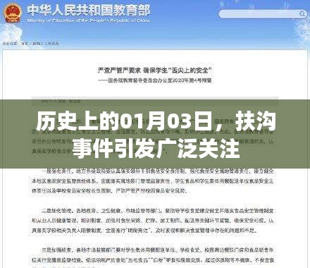 扶沟事件揭秘，历史上的重大日子 01月03日引人关注