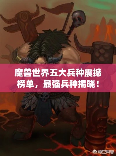 魔兽世界五大兵种震撼榜单，最强兵种揭晓！