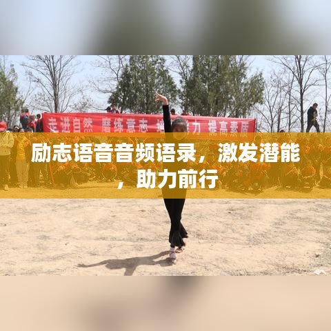 励志语音音频语录，激发潜能，助力前行