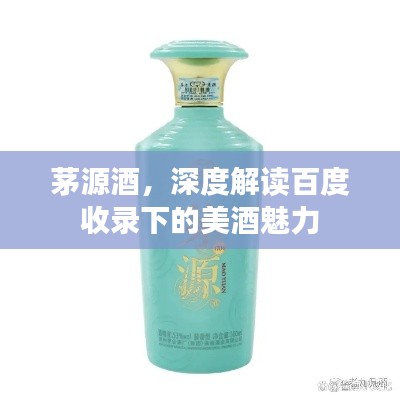 茅源酒，深度解读百度收录下的美酒魅力