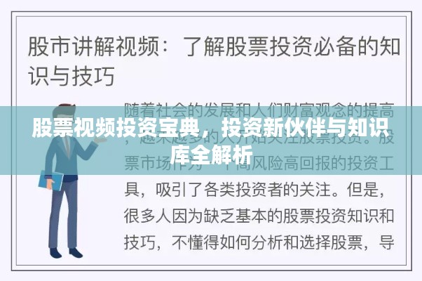 股票视频投资宝典，投资新伙伴与知识库全解析