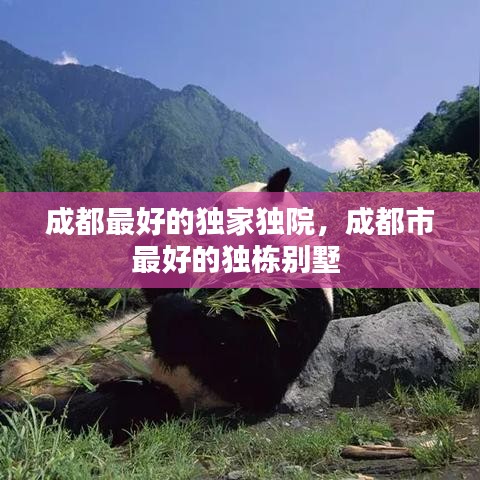 成都最好的独家独院，成都市最好的独栋别墅 