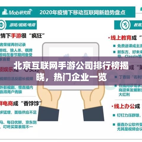 北京互联网手游公司排行榜揭晓，热门企业一览