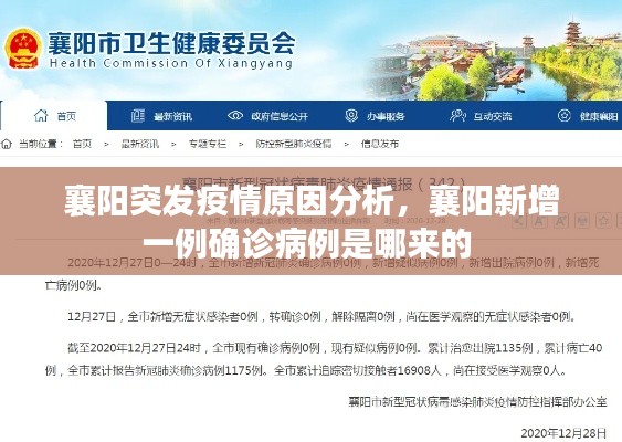 襄阳突发疫情原因分析，襄阳新增一例确诊病例是哪来的 