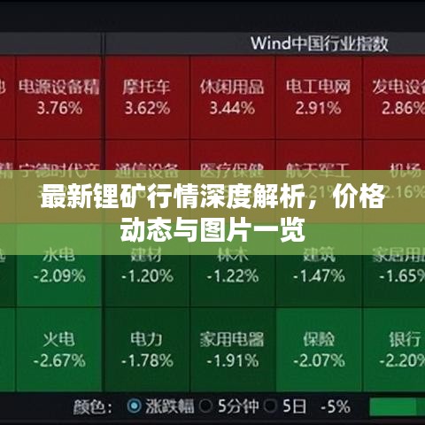 最新锂矿行情深度解析，价格动态与图片一览